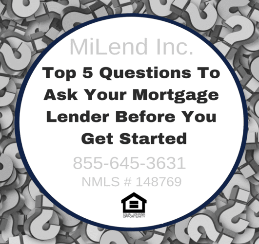 Atlanta Mortgage Lender - Top Questions to Ask